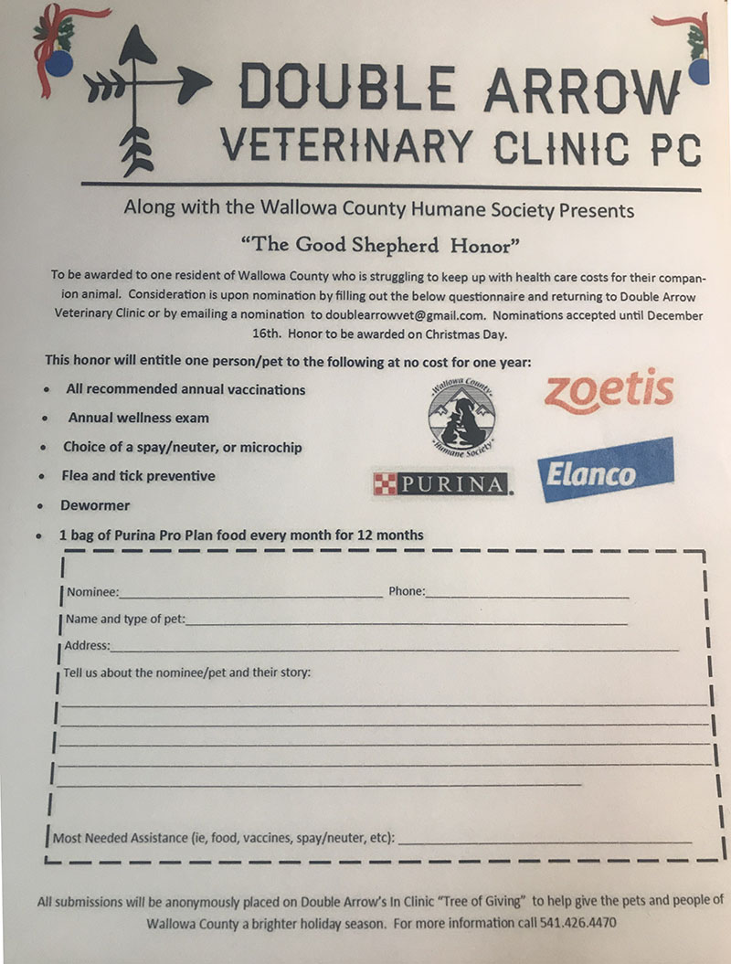 2019 double arrow clinic