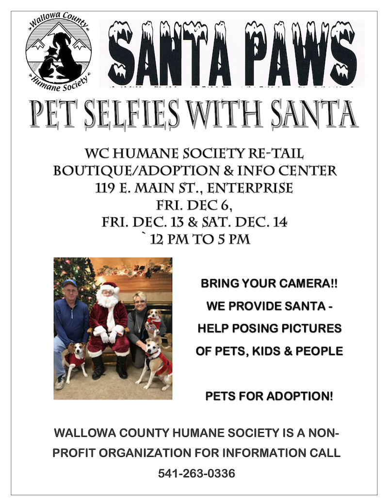 Santa Paws Flyer 2019