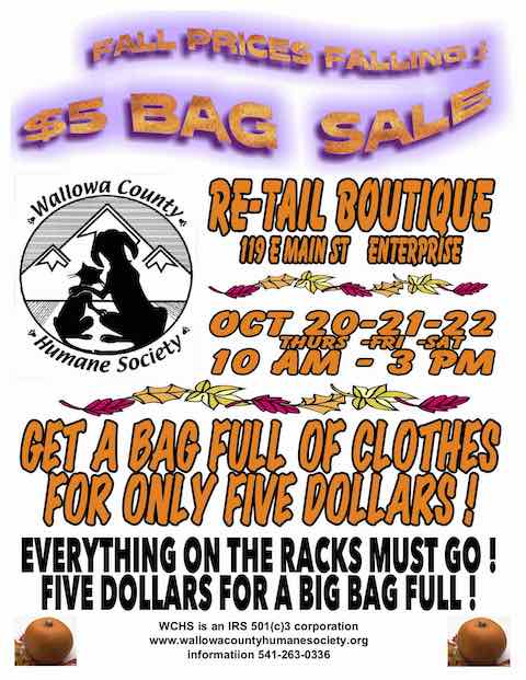 WCHS AUTUM BAG SALE 2022 FLYR