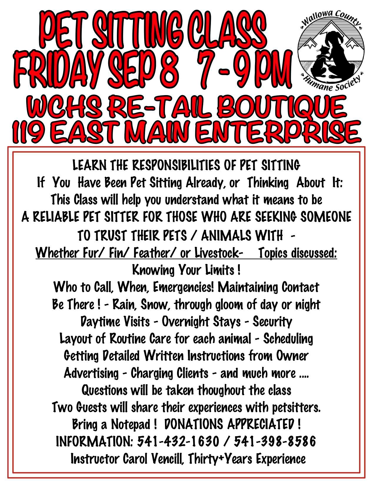 PetSittingClassSept2023